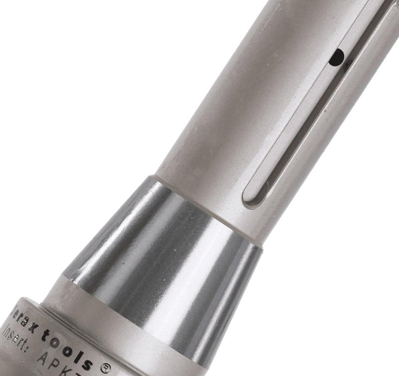 Jerax tools R8 Shank Indexable 1-1/2" End Mill, 1-1/2" Diameter 90 Degree High Speed Milling Cutter with Replaceable Carbide Insert - Image 4